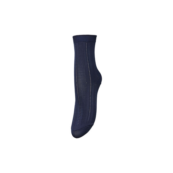 Solid Drake Sock, dress blue, Becksöndergaard