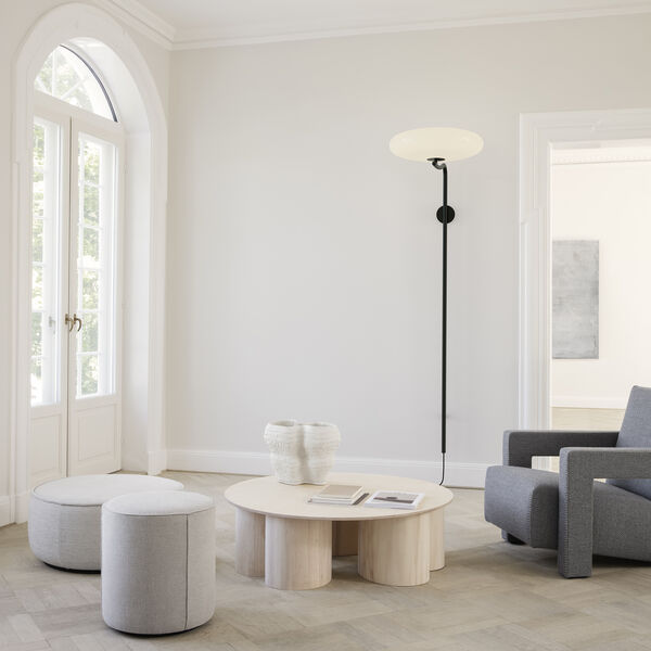 Model 2065 Wall Lamp, opaline Model 2065 Wall Lamp, opaline, Astep