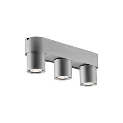 AURA C3 Ceiling Light, titanium, LIGHT-POINT
