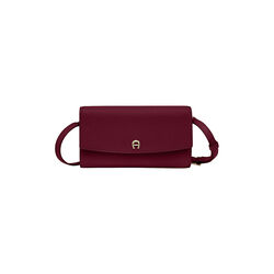 Wallet With Strap, burgundy, Aigner