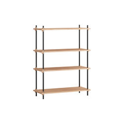 Shelving System 1151A, oak, MOEBE