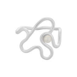 Bay Pearl Ring, silber, Pernille Corydon Jewellery