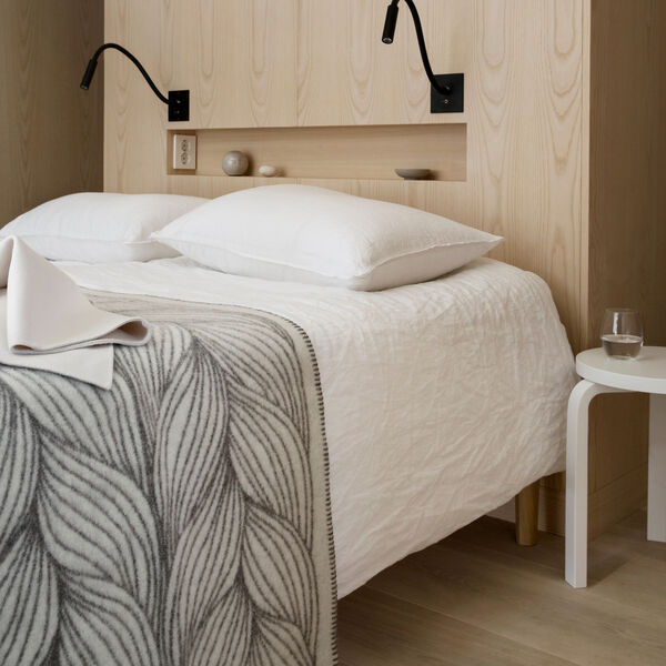 Naturpledd Plaid, geflecht Naturpledd Plaid, geflecht, Røros Tweed