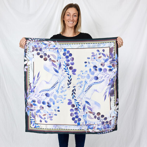 VIRGO Silk Scarf, Bella Ballou