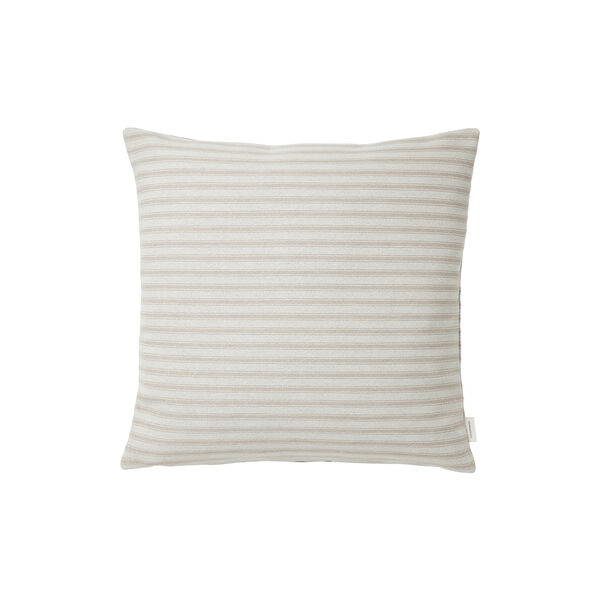 Outdoor Fine Stripe Kissen, beige Outdoor Fine Stripe Kissen, beige, Compliments