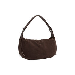 Mini MuseMBG Bag Suede, dark brown, Markberg