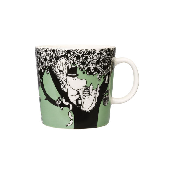 Moomin Mug 40 cl, green, Moomin Arabia