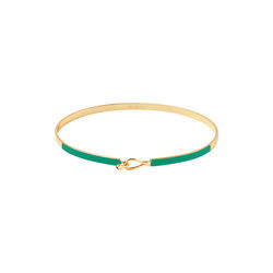 LILY Bracelet, mint green, bangle up