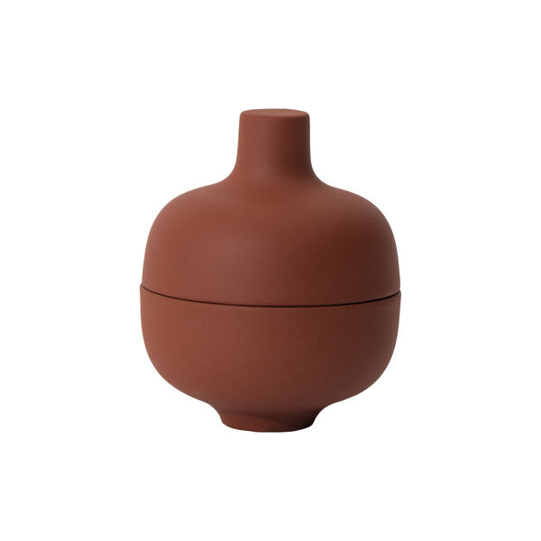 Sandgeheimnisse Kleine Schale, roter Ton, Design House Stockholm