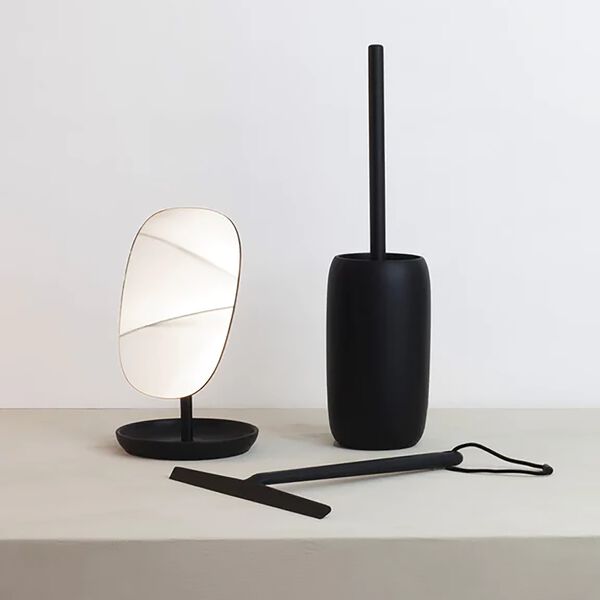 Fjord mirror, black Fjord mirror, black, Stelton