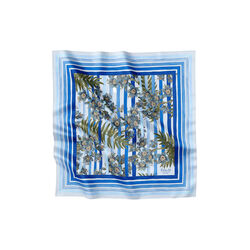 Royal Blue Striped scarf, Flora Danica Denmark