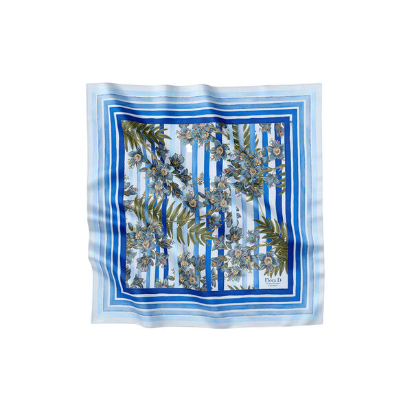Royal Blue Striped scarf Royal Blue Striped scarf, Flora Danica Denmark