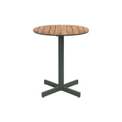 Pelagus Café Table, hunter green, Fritz Hansen