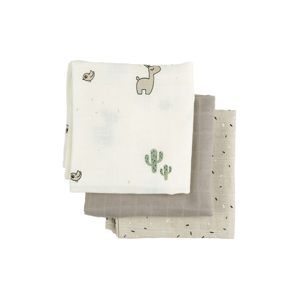 Lalee 3er-Pack Staubbeutel-Set, sand, Done by Deer