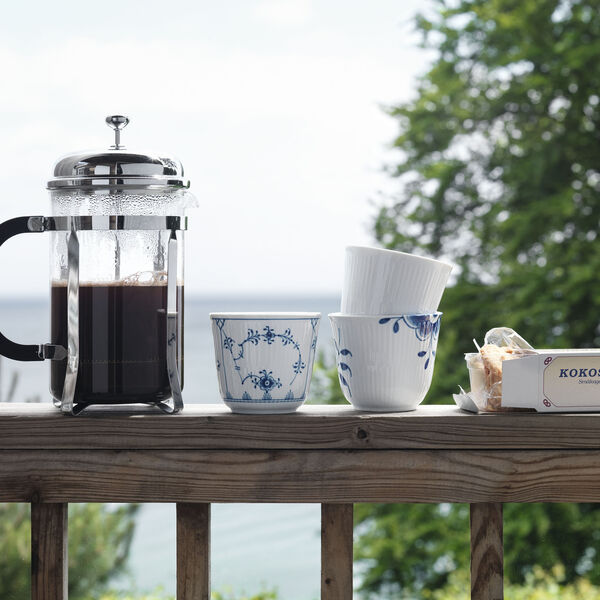 Musselmalet Gerippt Thermobecher, 26 cl, Royal Copenhagen