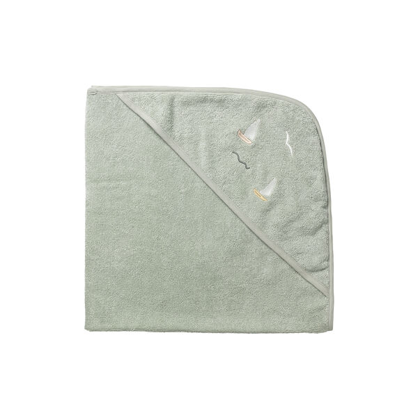 Petal Baby Towel, sailboats, Dear April