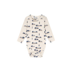 HCBam Rib Train, off white, Hust & Claire