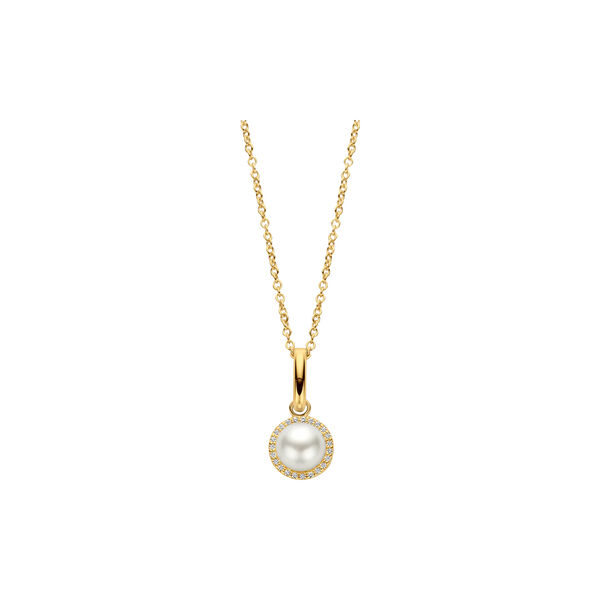 EUPHORIA PEARL NECKLACE, gold plated, Spirit Icons