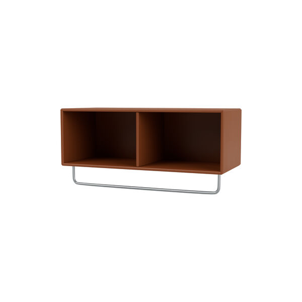 COAT Shelf with Clothes Rack, 146 hazelnut, Montana Furniture