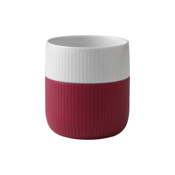 Gerippt Contrast Becher, himbeere Gerippt Contrast Becher, himbeere, Royal Copenhagen