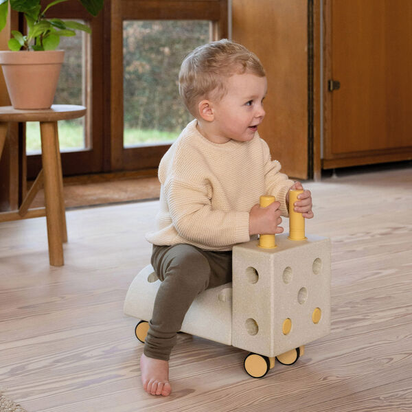 Tiny Ride, sand grey/honey yellow, MODU