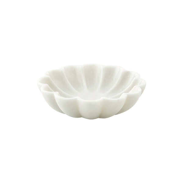 Marmilla Decoration Bowl, white, Lene Bjerre