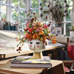 Eva Kräutertopf auf Fuß, pink, Bjørn Wiinblad