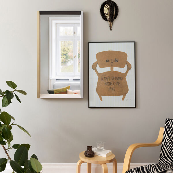 Colour-Frame-Spiegel Mittel, neutral, Vitra 