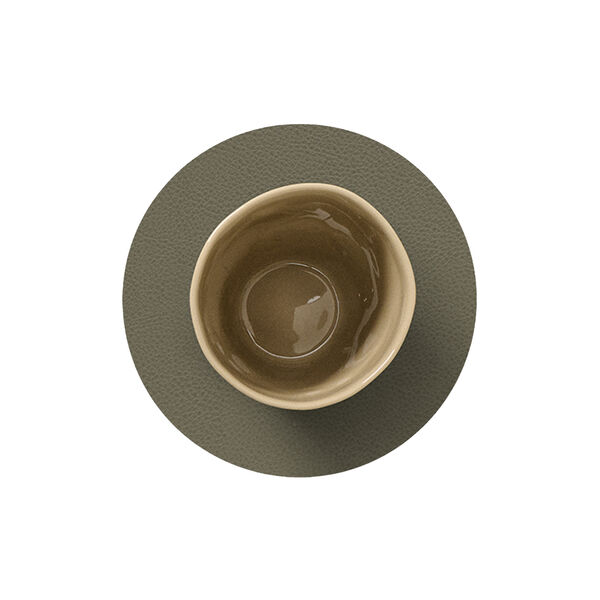 Serene glass mat Circle, moss, LIND DNA