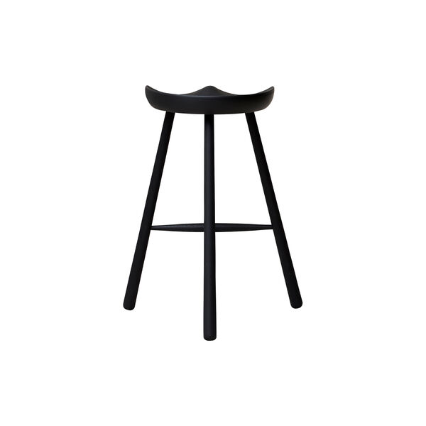 Shoemaker Chair&trade; no. 49, black stained oak, Form & Refine