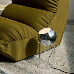 Topan VP14 Floor Lamp, chrome-plated, &Tradition