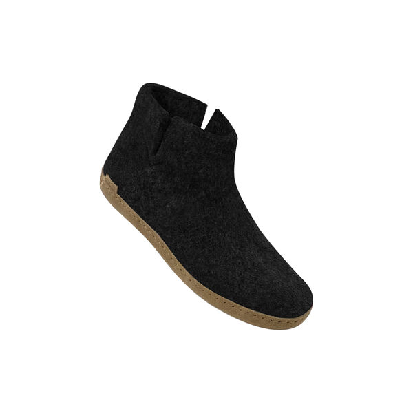 Filzstiefelette, koksgrau, Glerups