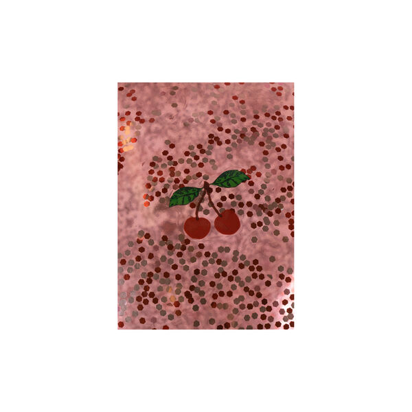 Glitter Jump Ball, cherry, Konges Sl&oslash;jd