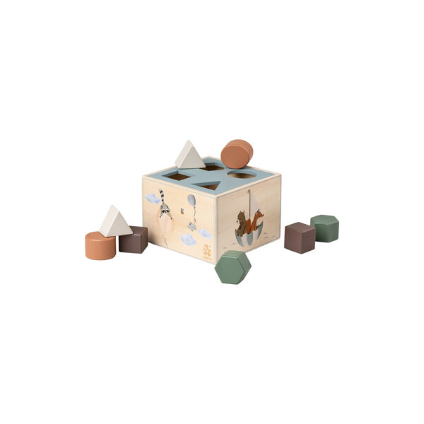 World of Sebra Stacking Blocks, beige, Sebra