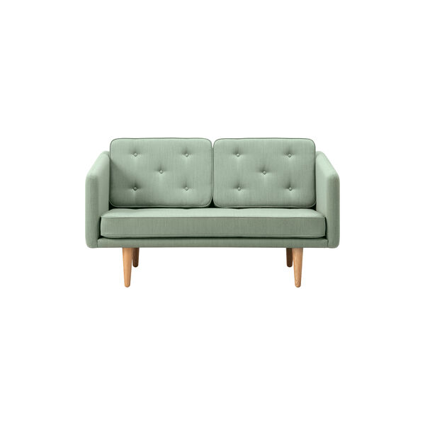 FF2002 No. 1 Sofa 2P, mood 4106/oak oil, Fredericia Furniture