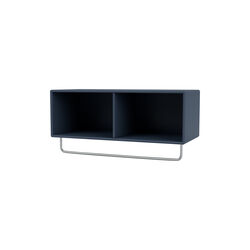 COAT Shelf with Clothes Rack, 138 juniper, Montana Furniture