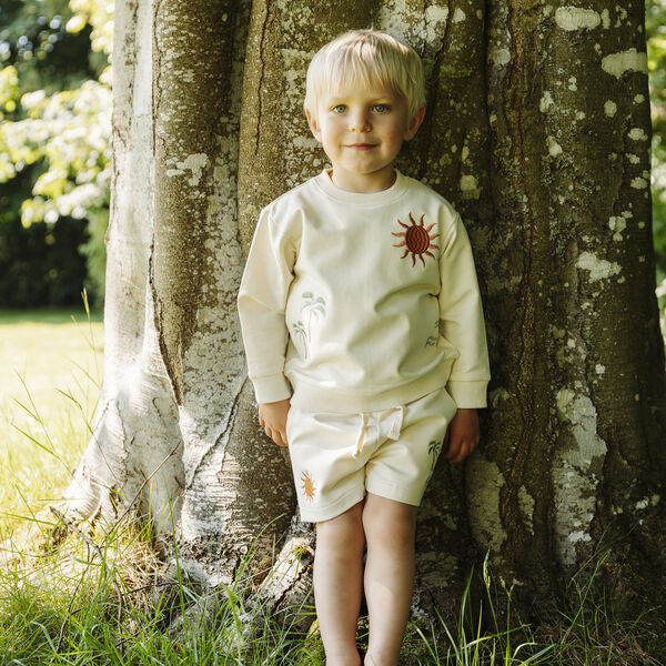 HCSejer Palms Sweatshirt, sandshell, Hust & Claire