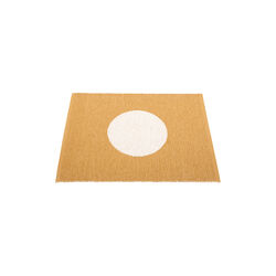Vera Plastic Rug, ochre/vanilla, Pappelina
