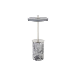 Asteria Move Mini tragbare Leuchte, grey marble steel, UMAGE