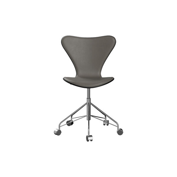 Series 7&trade; 3117 Front Upholstered Office Chair, Essential lava, Fritz Hansen