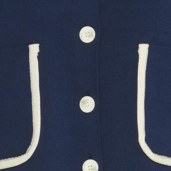 IRUMA Cardigan, maritime blue, Atelier R&ecirc;ve