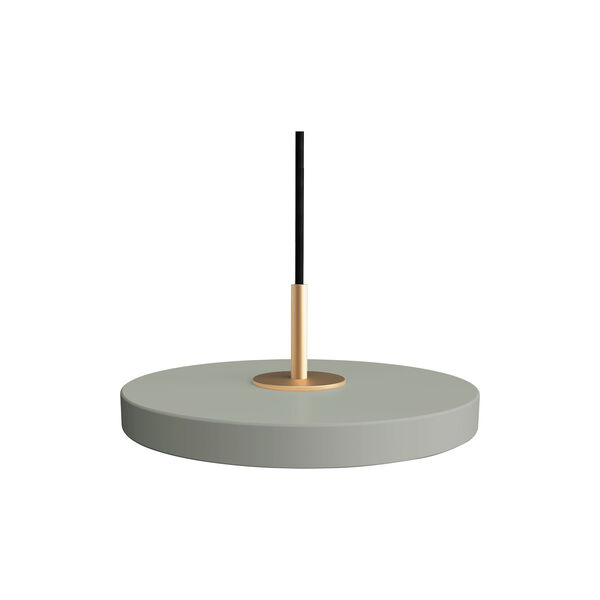 Asteria Micro Pendant, nuance olive/brass, UMAGE