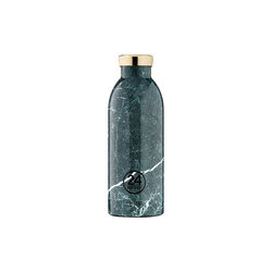 Clima Thermoflasche, green marble, 24Bottles