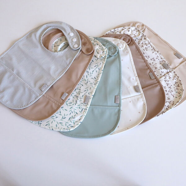 L&auml;tzchen mit Tasche im 2er-Pack, classic stripes blue, Cam Cam Copenhagen