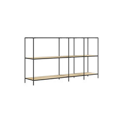 Original&nbsp;Shelf&nbsp;Low, oak, Abstracta&reg; System