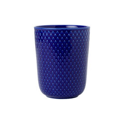 Rhombe Color Mug, dark blue, Lyngby Porcel&aelig;n
