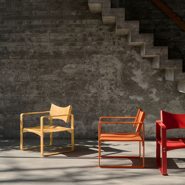 270 F Lounge Chair, honey-stained, Verpan