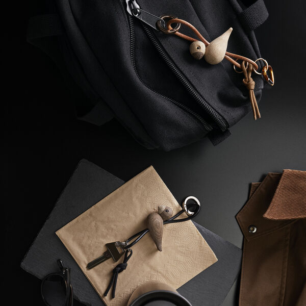 Vogel-Schl&uuml;sselanh&auml;nger, gold, Kay Bojesen Denmark