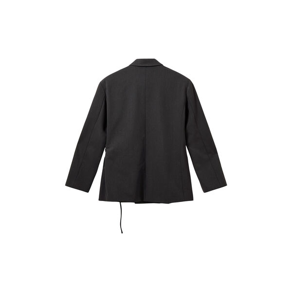 SussieSW Blazer mit Bindeband, dark grey, Sofie Schnoor