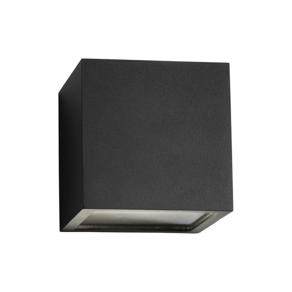 CUBE Down Wall Lamp, black, LIGHT-POINT